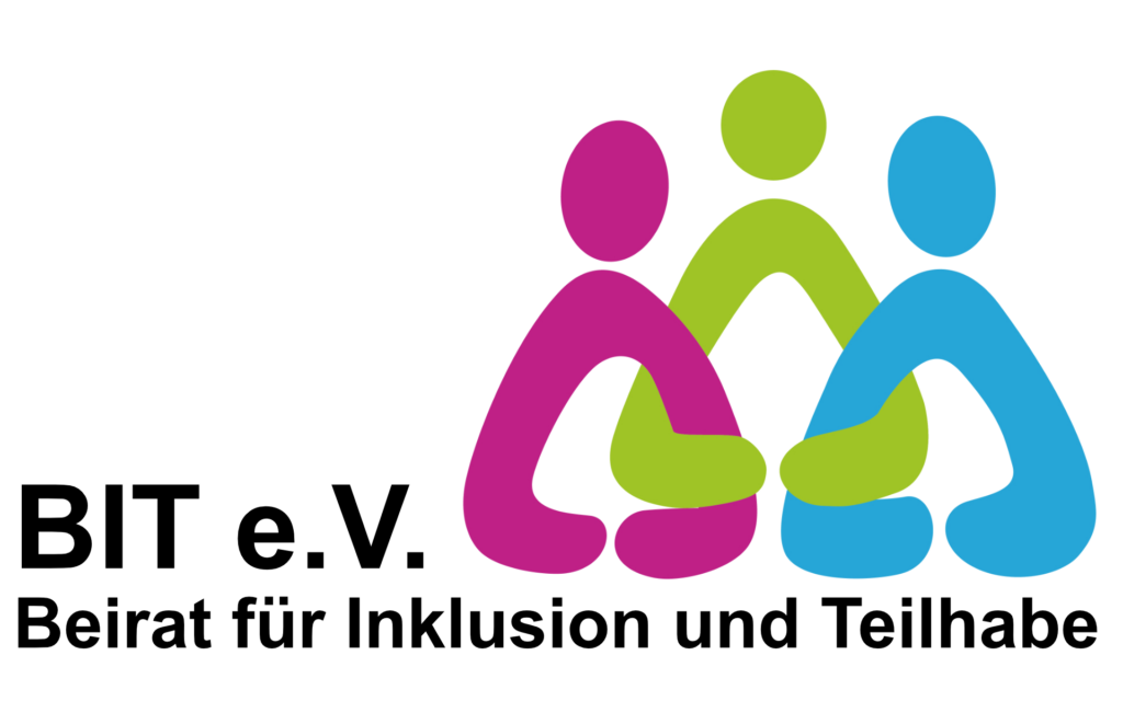 Logo 
BIT e.V.
Beirat für Inklusion und Teilhabe